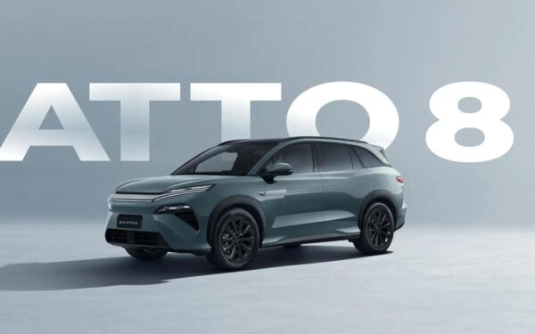 BYD Unveils Atto 8: Premium Electric SUV with Ultra-Fast Charging BYD Unveils Atto 8: Premium Electric SUV with Ultra-Fast Charging