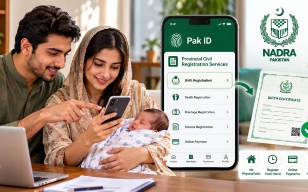 Parents Can Now Register Their Child’s Birth Online Using NADRA Pak ID App