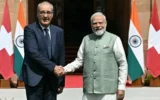Swiss President Visits India for Trade Talks Swiss President Visits India for Trade Talks