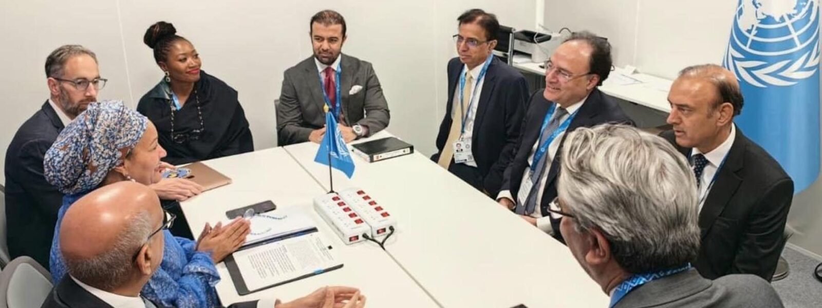 Aurangzeb meets UN deputy secretary-general on climate financing