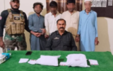 Four drug dealers apprehended in Kohat operation Four drug dealers apprehended in Kohat operation