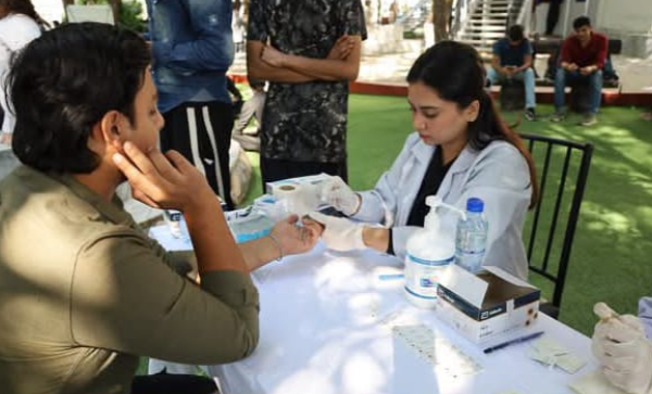 ANTH organizes hepatitis C screening camp at Iqra University ANTH organizes hepatitis C screening camp at Iqra University