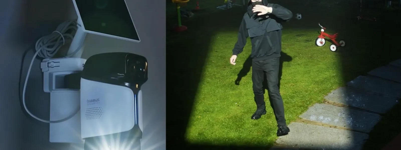 Baseus introduces camera with tracking spotlight Baseus introduces camera with tracking spotlight
