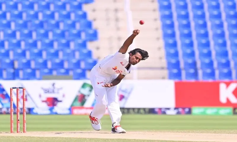 Bangladesh fast bowler Hasan scores hat-trick in Test