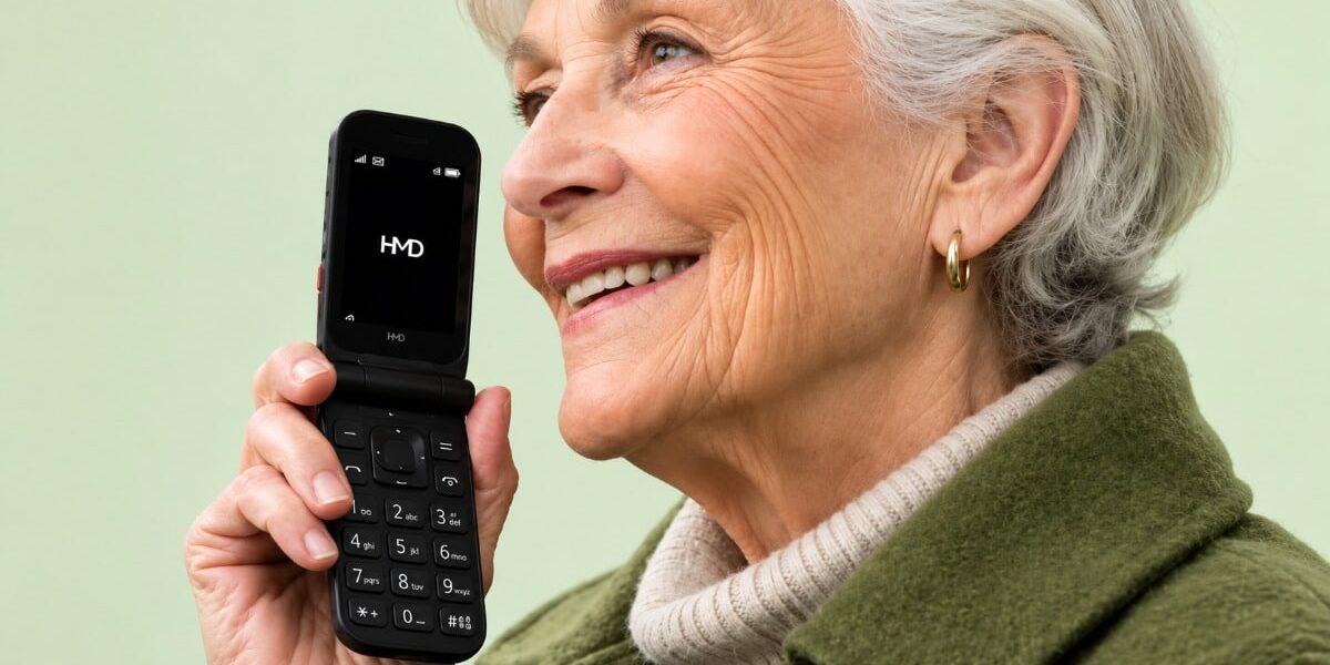 HMD Launches Classic Flip Phone with AI Companion for Seniors