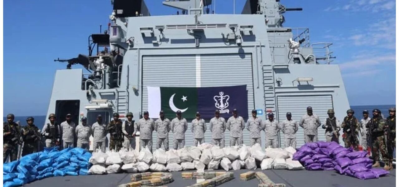 Pakistan Navy Seizes Million Worth of Drugs in Arabian Sea Pakistan Navy Seizes Million Worth of Drugs in Arabian Sea