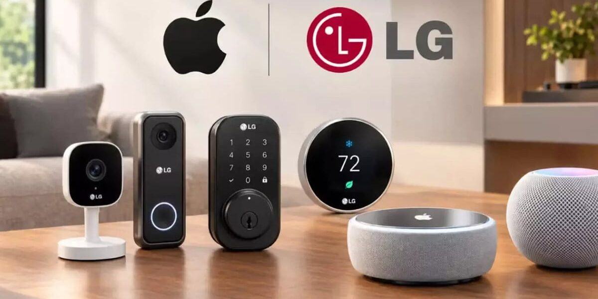 Apple Partners with LG for Smart Home Devices Apple Partners with LG for Smart Home Devices