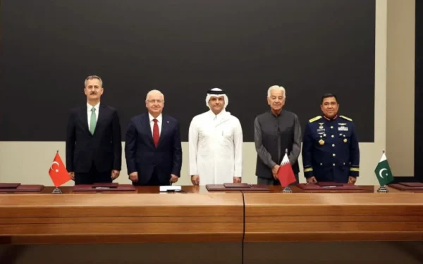 Pakistan, Qatar, Turkiye and Indonesia Sign Defence Cooperation Pact Pakistan, Qatar, Turkiye and Indonesia Sign Defence Cooperation Pact