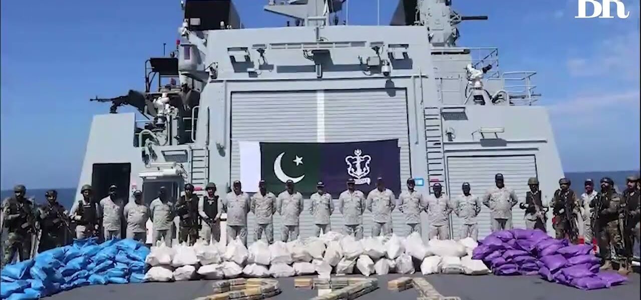 Pakistan Navy Seizes  Million Worth of Narcotics in Arabian Sea