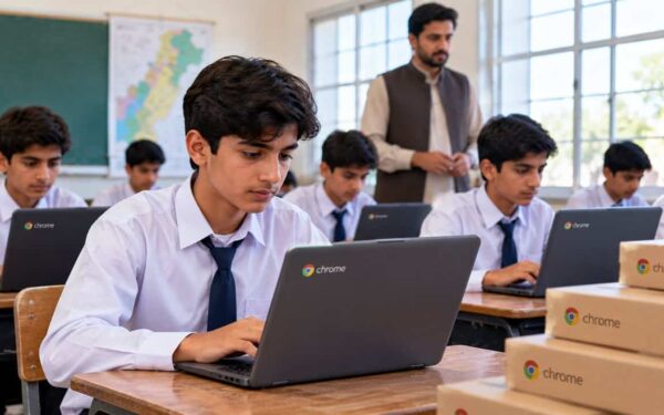 Peshawar Board Distributes List for Free Chromebooks to Class 9 Students
