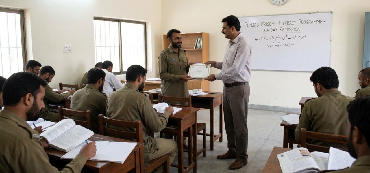 Punjab Introduces Literacy Program for Inmates Punjab Introduces Literacy Program for Inmates