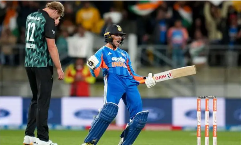 Abhishek’s 113 leads India to series victory over New Zealand