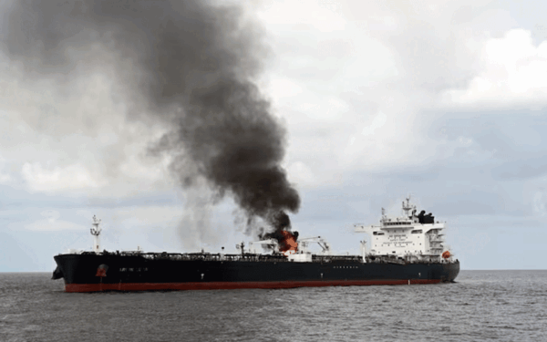 Russian forces target Ukrainian cargo vessel and port infrastructure in Black Sea