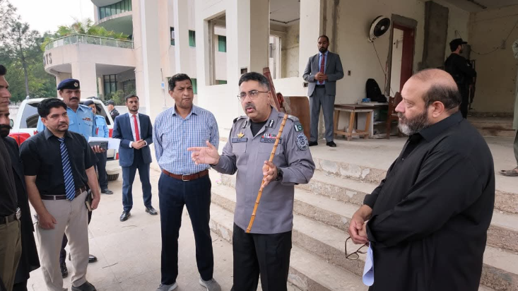 NCCIA DG Rizvi Inspects New Headquarters, Urges Early Completion