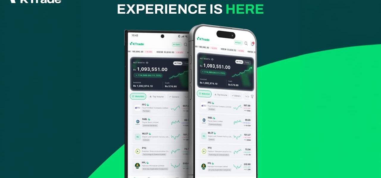 KTrade Launches New Online Trading App to Simplify PSX Account Opening