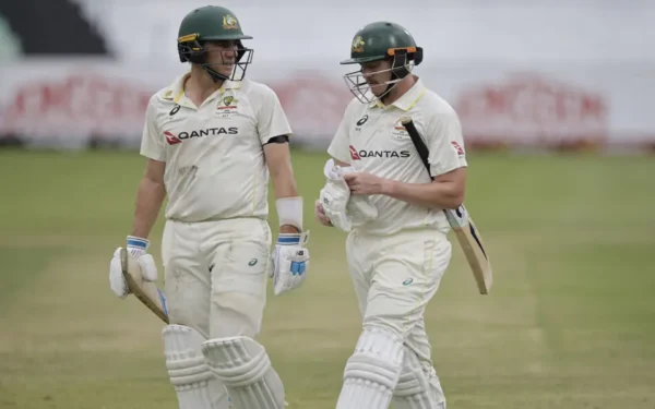 Australia fight back in first test against South Africa Australia fight back in first test against South Africa