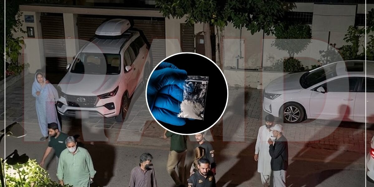 Police Seize Drugs from PPP MNA’s Brother’s House in Karachi Police Seize Drugs from PPP MNA’s Brother’s House in Karachi