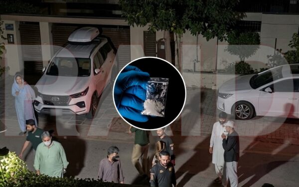 Police Seize Drugs from PPP MNA’s Brother’s House in Karachi Police Seize Drugs from PPP MNA’s Brother’s House in Karachi
